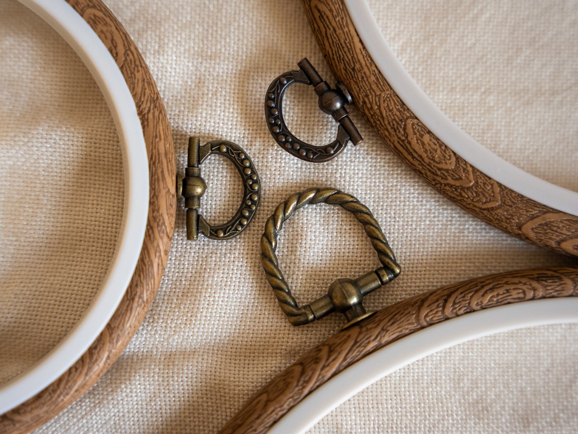 Decorative Woodgrain Hoop - 3 sizes